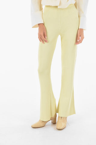 High Top Ribbed EGON Boot Cut Pants