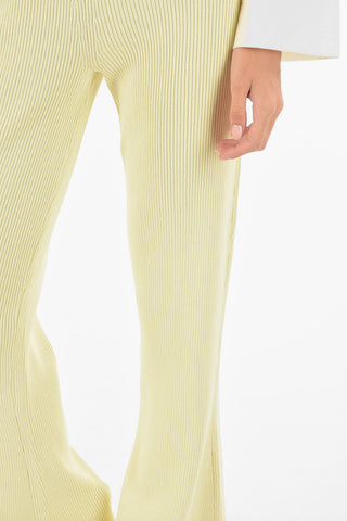 High Top Ribbed EGON Boot Cut Pants