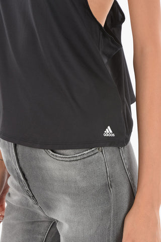 Crop Top YOGA con Spalline Criss Cross
