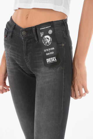 stretch denim SLANDY super-skinny fit jeans