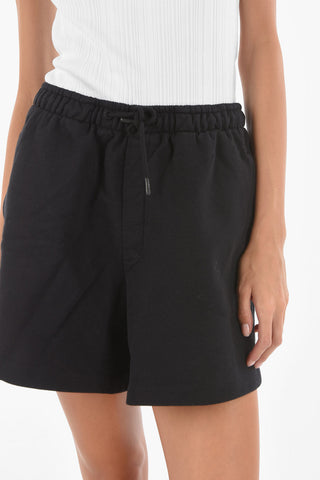 drawstring waist MUSAN sweat shorts