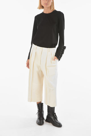 Cotton and Linen LISA Gaucho Pants