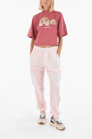 T-shirt CROPPED BEAR Crew Neck
