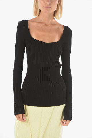Ribbed Slim Fit Lightweight DEVEN Sweater