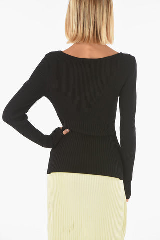 Ribbed Slim Fit Lightweight DEVEN Sweater
