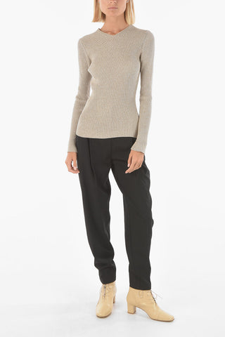 Ribbed Cotton ARCHEO Sweater