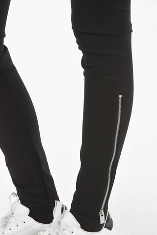Slim Fit Leggings with Ankle Zip