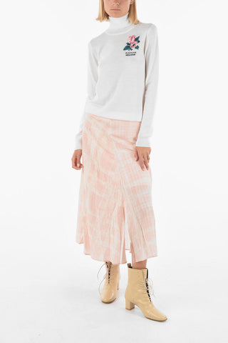 front split IVY flared skirt