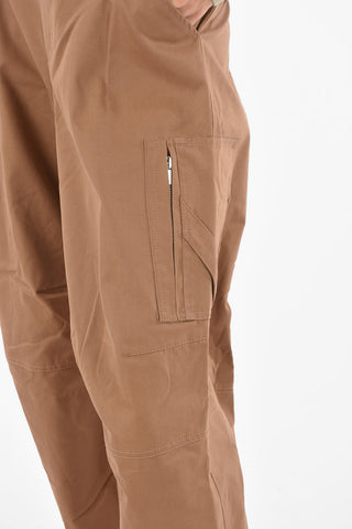 Pantaloni Cargo a Vita Bassa