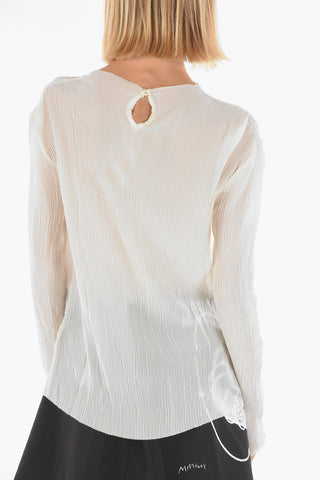 Ribbed Sheer GARAM Top