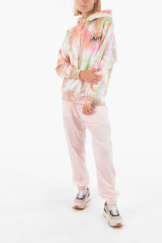tie-dye effect hoodie