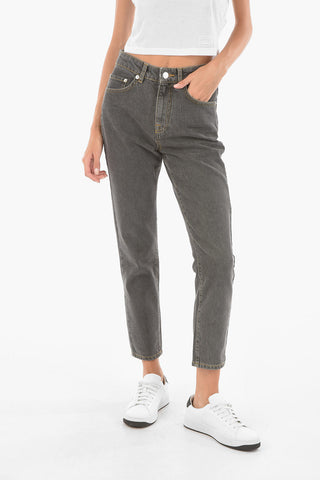 Jeans Straight Fit con Tasca Logata