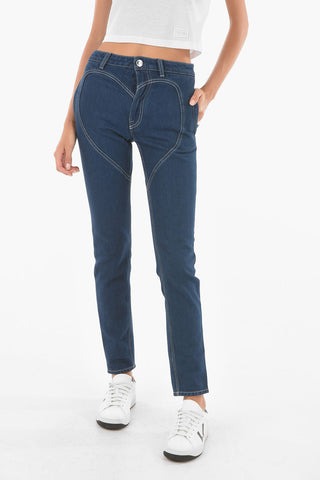 Dark Wash SKINNY FIT HEART Denims