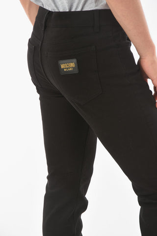 COUTURE! Logo Nameplate 5 Pocket Stretch Denims