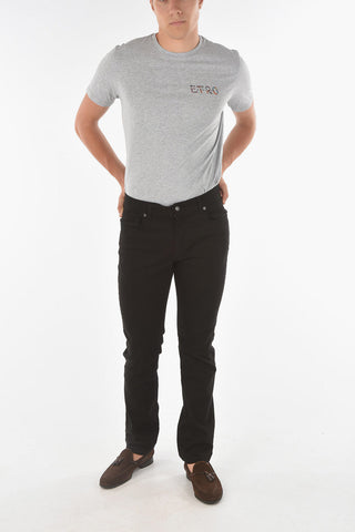 COUTURE! Logo Nameplate 5 Pocket Stretch Denims