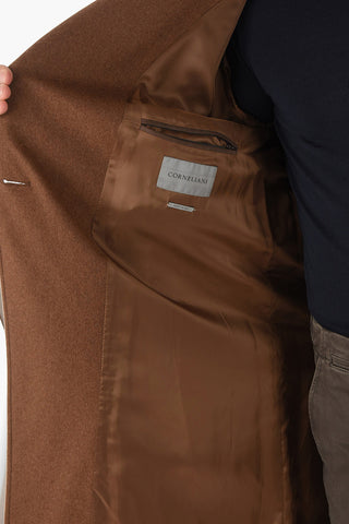 Cashmere Double Breasted Coat with Belt