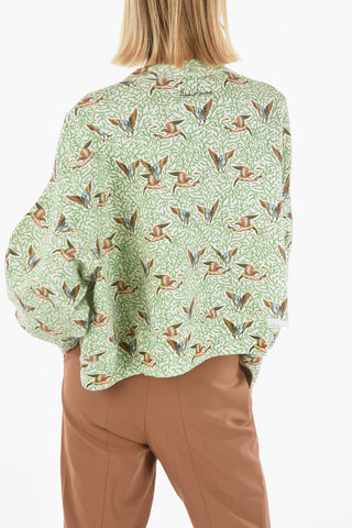 JUN TAKAHASHI MARKUS AKESSON patterned crew-neck sweatshirt