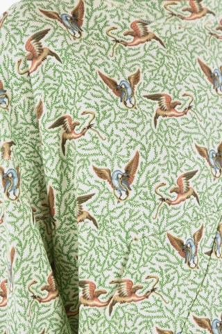 JUN TAKAHASHI MARKUS AKESSON patterned crew-neck sweatshirt