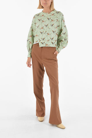 JUN TAKAHASHI MARKUS AKESSON patterned crew-neck sweatshirt