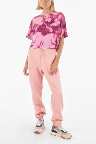 tie-dye effect Oversized Fit crew-neck T-shirt