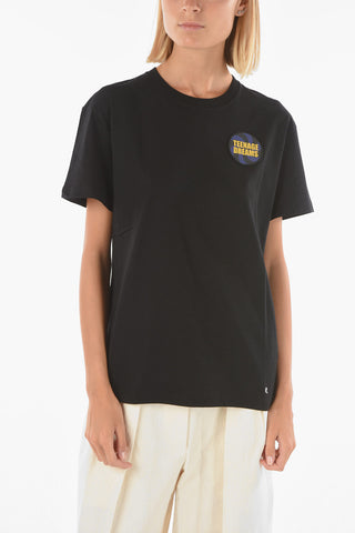 T-shirt Crew-neck With Embroidery