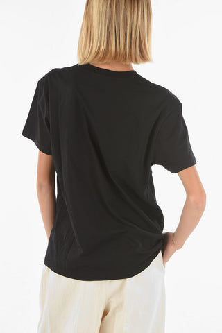 T-shirt Crew-neck With Embroidery