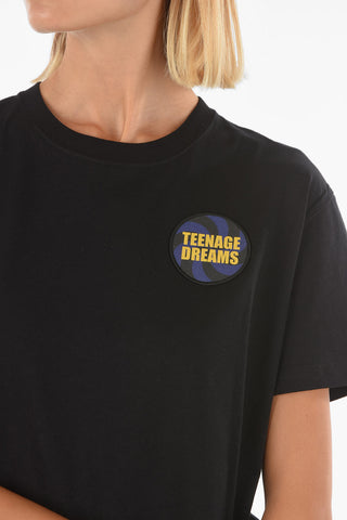 T-shirt Crew-neck With Embroidery