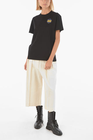 T-shirt Crew-neck With Embroidery