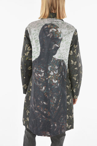 JUN TAKAHASHI All Over Printed Butterflies Padded Blazer