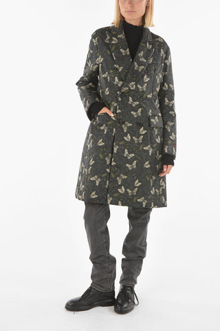 JUN TAKAHASHI All Over Printed Butterflies Padded Blazer
