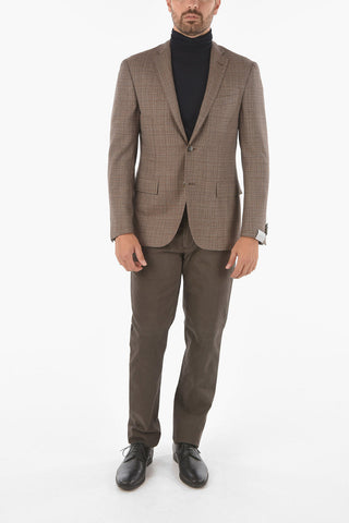 Virgin Wool GATE Half-lined Blazer with Notch Lapel