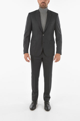 CC COLLECTION Micro Pinstripe Virgin Wool RIGHT Suit