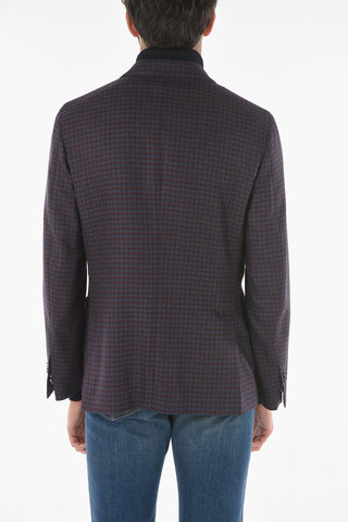 ID Gun Club Check Blazer with Removable Chest Piece