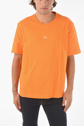 solid color crew-neck HANGER t-shirt