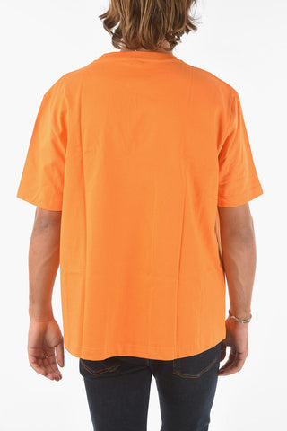 solid color crew-neck HANGER t-shirt