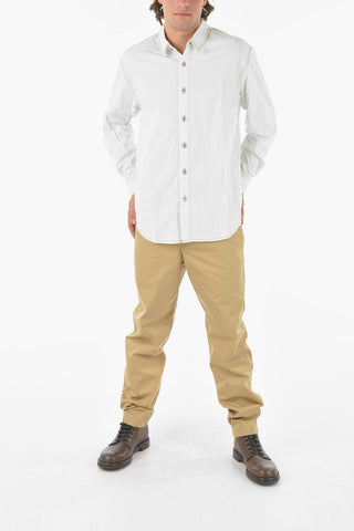 Classic Collar Denim Washout WOLF Shirt