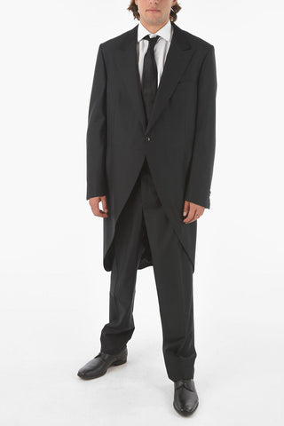 Peak Lapel MANTUA Virgin Wool Tight