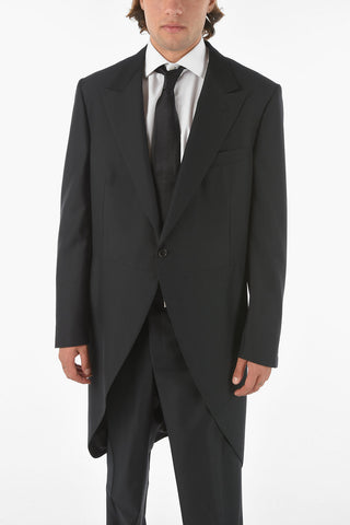 Peak Lapel MANTUA Virgin Wool Tight