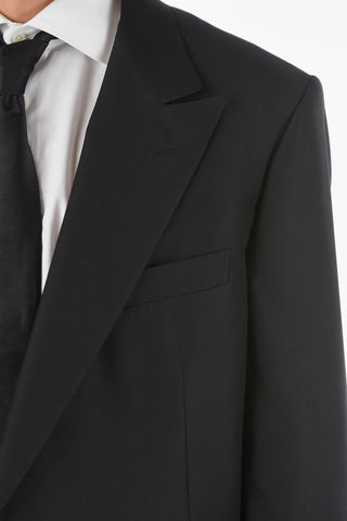 Peak Lapel MANTUA Virgin Wool Tight