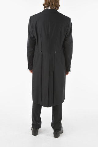 Peak Lapel MANTUA Virgin Wool Tight