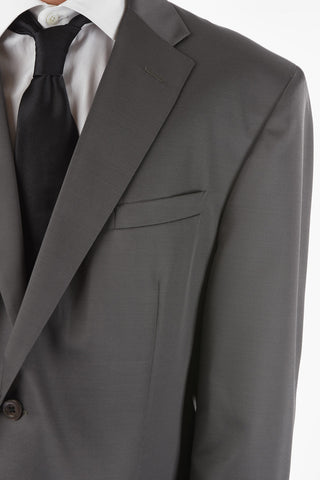 CC COLLECTION Virgin Wool Blend CERIMONY REFINED Suit with Notch Lapel
