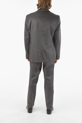 CC COLLECTION Virgin Wool Blend CERIMONY REFINED Suit with Notch Lapel