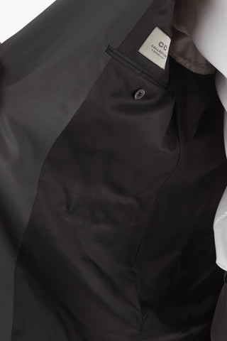 CC COLLECTION Virgin Wool Blend CERIMONY REFINED Suit with Notch Lapel