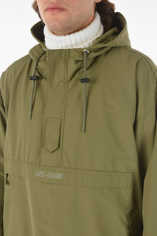 KIM JONES anorak in nylon con cappuccio