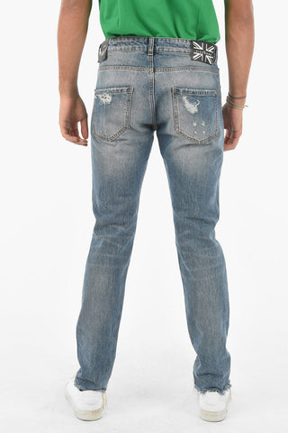 17cm regular fit SID distressed jeans
