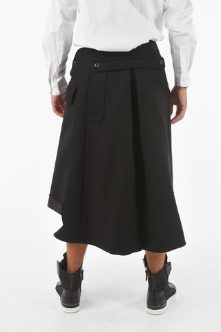 MM10 Double-breasted Destructured Pants
