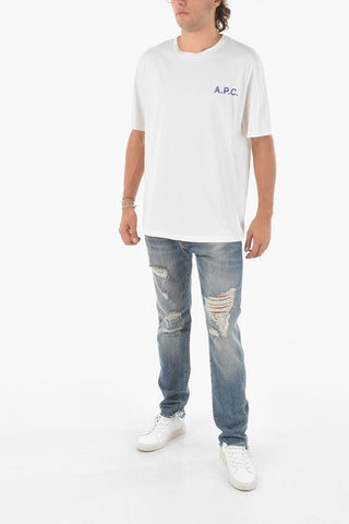 T-shirt DANIEL girocollo con logo stampato