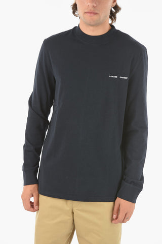 Long Sleeve Cotton NORSBRO Crew-neck T-shirt