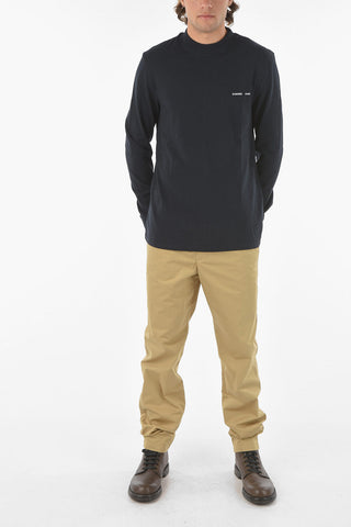 Long Sleeve Cotton NORSBRO Crew-neck T-shirt
