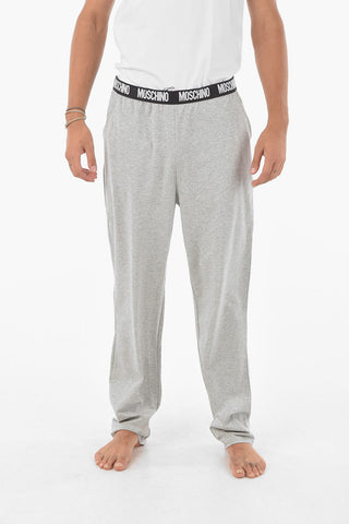 Logoed Band on the Waist Pajama Pants 